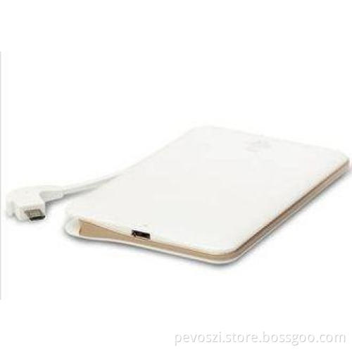 Ultra-thin USB Rechargeable 5000mAh Laptop / Tablet PC Trav